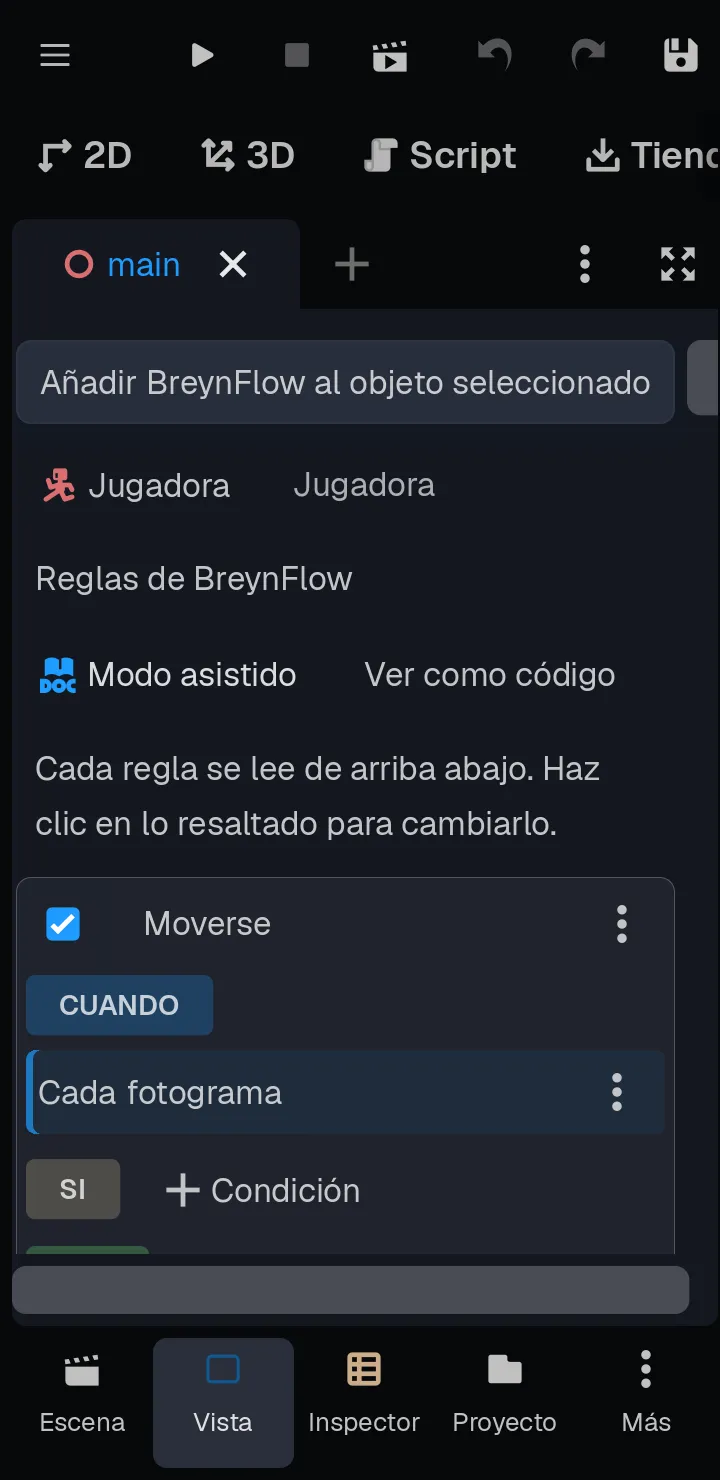 Las reglas de BreynFlow